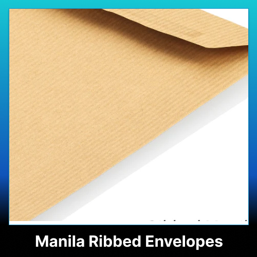 Manila Ribbed Envelopes